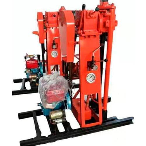 Small Geological Exploration Drilling Rig Can be Equipped with Crawler 70 Meters Rock Core Hydraulic Drilling Machine