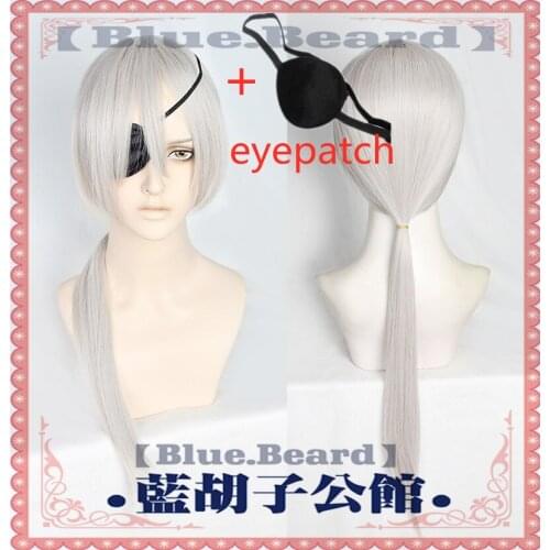 New Arrival Chainsaw Man Quanxi Cosplay Wig Long Gray Hair Heat Resistant Synthetic Hair Halloween+Wig Cap
