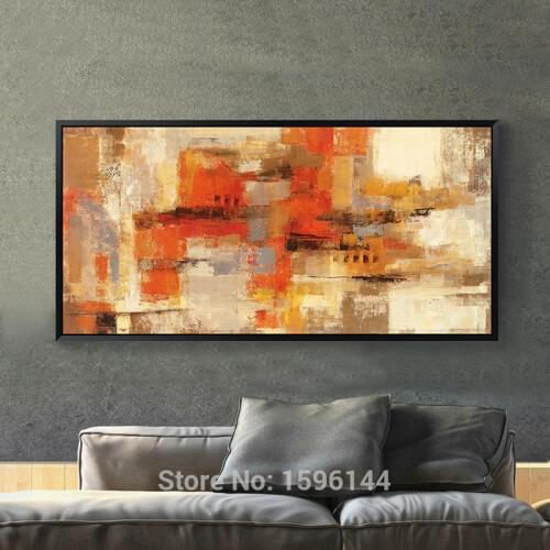Hand painted canvas oil paintings Abstract Modern Home Decoration Painting Wall Art Picture for living room Ornaments Painting
