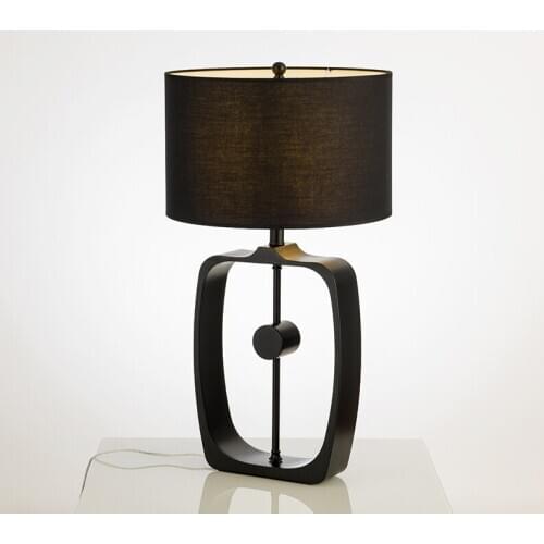 Modern black table lamp E27 decoration table lamp reading lamp bedside lamp bedroom lamp study room lamp