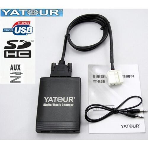 Yatour YTM06 car radio USB SD AUX digital interface for Acura Honda Accord Civic CRV Adapter