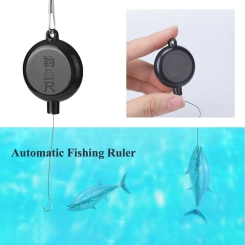 1 Pc Portable Automatic Fishing Ruler Fishing Accessories Fast Fishing Artifact Fishing Ruler Device Fishing Tackle f