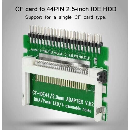 Cf Compact Flash Memory Card To Laptop Hard Male Electronics Disk Card Conversion 2.5" 44 Pin Drive Board Hdd Ide Adapter