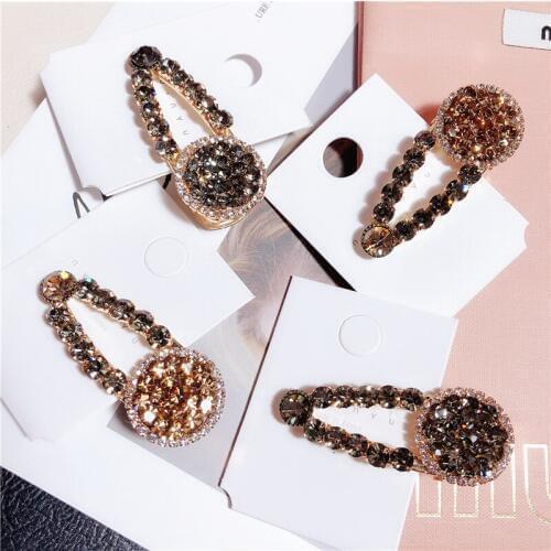 Fashion pearls Hairpins Hair Accessories for Women Girls Spring clips Hair Clips Elegant lady Hair Clips Barrette Headwear