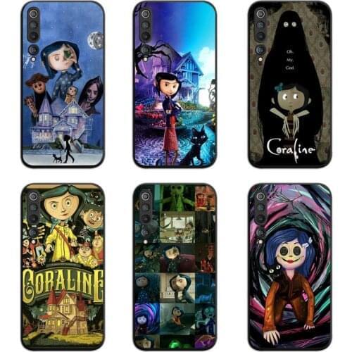Cartoon Coraline Phone Case For Xiaomi Mi Note 10 Lite Mi 9T Pro xiaomi 10 CC9 9SE