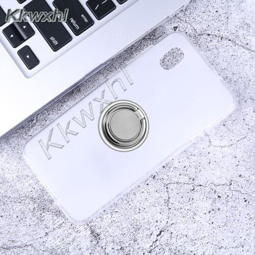 For ZTE Blade A3 2019 L8 A31 Lite Back Ring Holder Bracket Phone Cover TPU Soft Silicone Case On A31Lite A3L