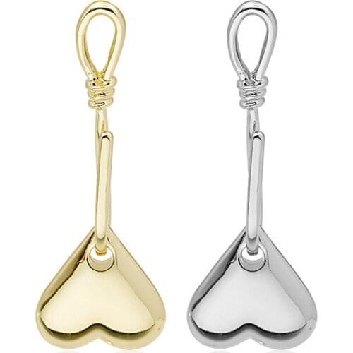 New Fashion Metal Heart-shaped Brooch Pin Cardigan Fixed Clothing Lapel Pins and Brooches Female Corsage Jewelry Accessories