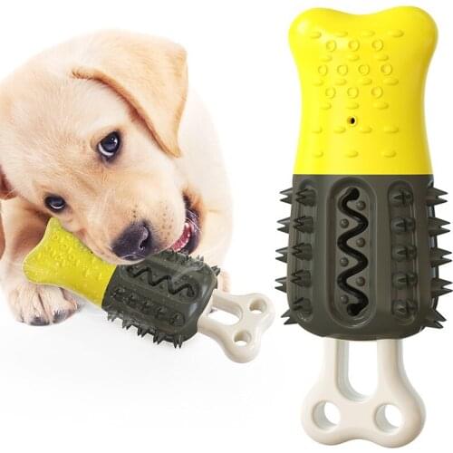 New Pet Toys Summer Cooling And Heat Relief Ice Cream Dog Chewing Teeth Stick Dog Toothbrush Toy Supplies Dog toys
