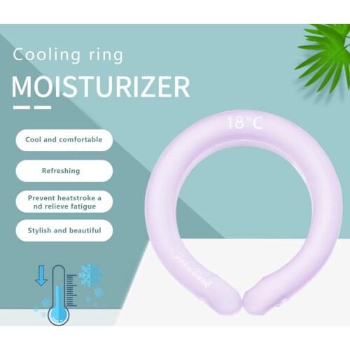 Ice Cushion Tube Neck Cooling Ring Summer Heatstroke Prevention Cooling Tube Ice Cushion Pillow Chill Moisture Outdoor Summer
