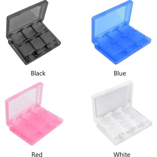 28 Slots Game Card Storage Box Case Organizer Black Blue Red White PP Plastic For Nintendo 3DS/3DS LL/3DS XL/DSi/DSi LL/DSi XL
