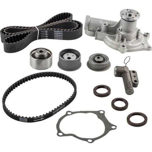 Timing Belt Water Pump Kit for Mitsubishi TURBO 2.0 Tensioner MD326059 1990-1992