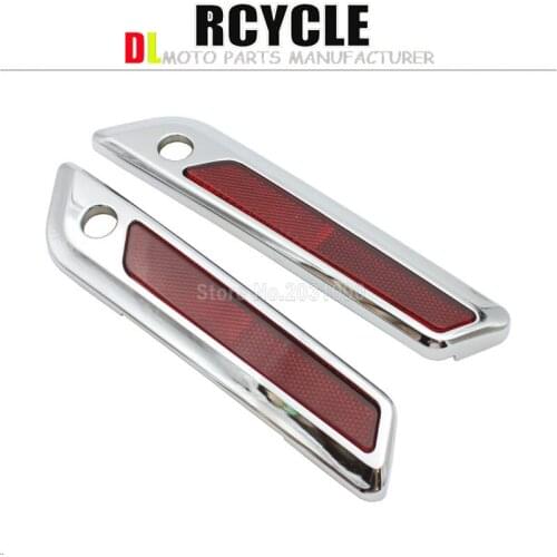 Saddle Bag Hinge Latch Covers For Harley Touring Street Electra Glide Ultra FLHT 2014 2015 2016 C/5