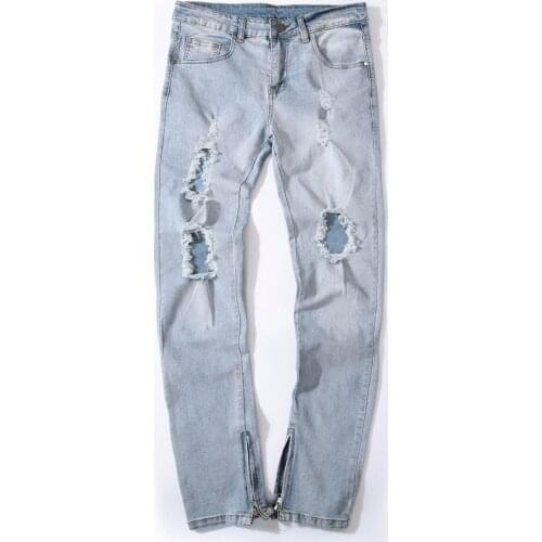 YUANL·SH Mens Autumn Jeans