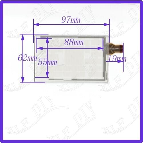 ZhiYuSun DM3559 97*62mm 3.5inch 9lines compatible Touch screen sensor For industrial control Resistance screen