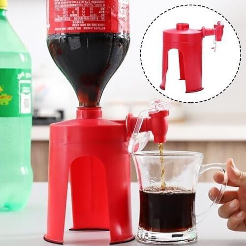 1pc Saver Soda Dispenser Magic Tap Drinking Water Dispense Bottle Upside Down Coke Drink Dispenser Party Bar Drop Shipping