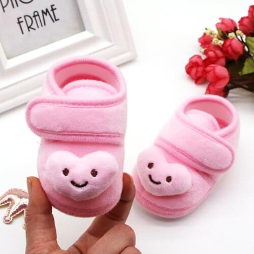 3# Shoes For Toddlers Childrens Sandals Summer Infant Newborn Baby Girls Plush Stars Cloud Winter Boots Soft Sole Warm Shoes