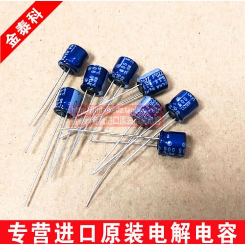 10pcs 220uF 6.3V ELNA RC2 series 6.3x7mm 6.3V220uF Blue Audio capacitor