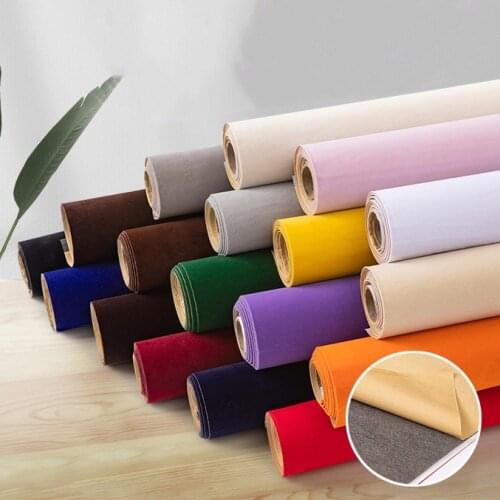 50/100cm Meetee 150cm Flannel Fabric Self-adhesive Adhesive Cloth for Jewelry Box Drawer Sticker Decor DIY Furniture Craft Suppl