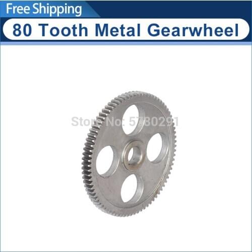 80 Tooth Metal Gearwheel SIEG C2-059 C3, SC2, SC3 Lathe accessories