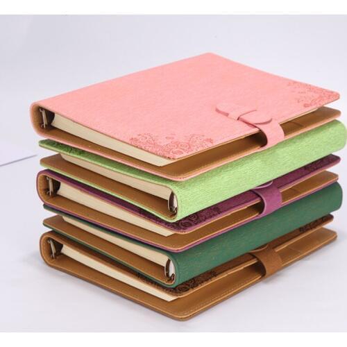 A5 Loose leaf Notebook Creative Printed Handbook Diary Notebook Tool