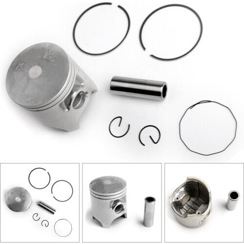 Artudatech Fits For Yamaha TZR125 STD Ø56.40MM Piston Kit +0.25 +0.50 +0.75 +1.00 Bore Size 2RH-11631-00-35 Motorcycle Parts