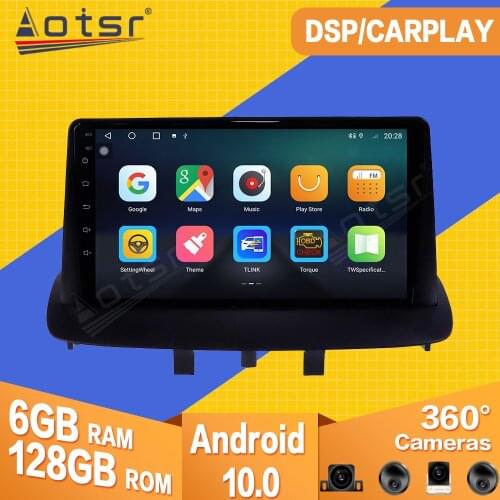 For Renault Megane 3 2009 2010 2011 2012 2013 Android Car Tape Radio Recorder Video Player Navi GPS Carplay Multimedia Head Unit