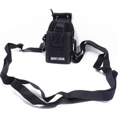 MSC-20A Nylon Walkie Talkie Carry Case Holder For Two Way Radio UV-5R Series UV-82 BF-666S 777S 888S Baofeng Radio Case Holster