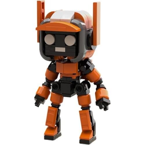 DIY K-VRC Love-Death-Robot Model Building Block Toy Creativity Animation Smart Future Robot Bricks MOC Cat Children Gfit