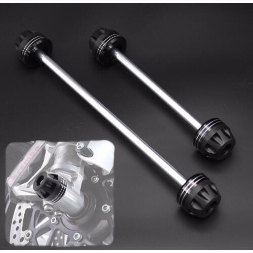 For KAWASAKI ZX-10R ZX10R NINJA 2006-2007 Motorcycle Rear Front Axle Fork Crash Sliders Wheel Protector Falling Protection