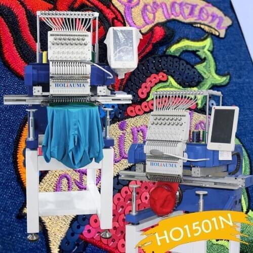 China 10 years service! Home use type newest DAHAO A15 system cap flat garment beading embroidery machine quality like happy