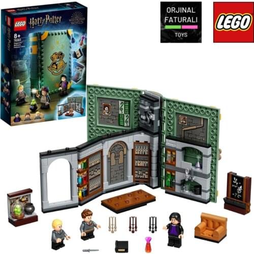 LEGO Harry Potter Hogwarts Memoir: Potions Lesson 76383 - Professor Snapes Lesson Collectible Toy Building Set (270 Pieces)