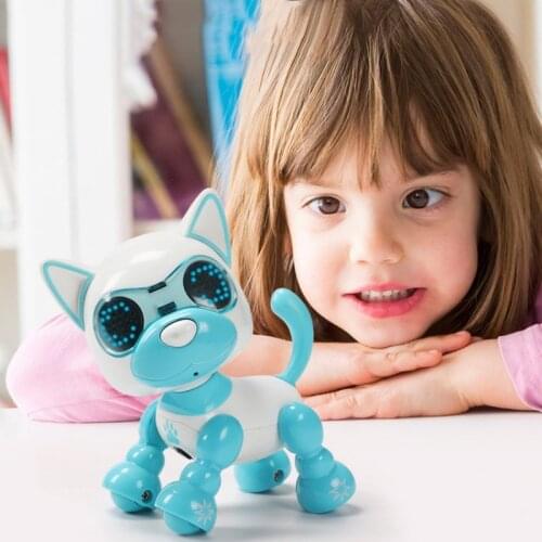 Cute Smart Robot Dog Childrens Kids Smart Pet Dog Birthday Gifts Induction Touch Electric Toy Dog Smart Electronic Pet Doll