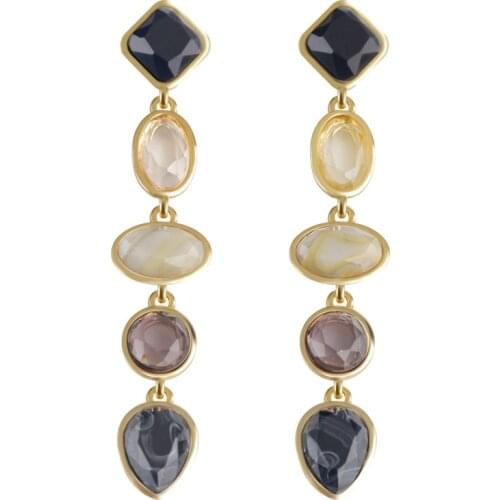 New 2021 Resin Earrings Cute Accessories Luxury Designer Gifts for Women Trending Products Fine Earrings Pendants