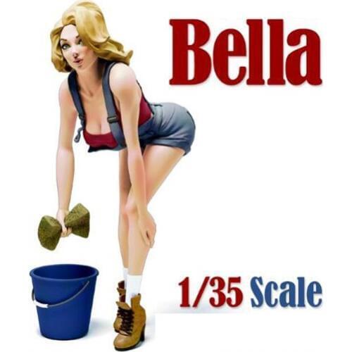 New Unassembled 1/35 Pedram Karimfazlis Bella Figures Resin Kit DIY Toys Unpainted kits