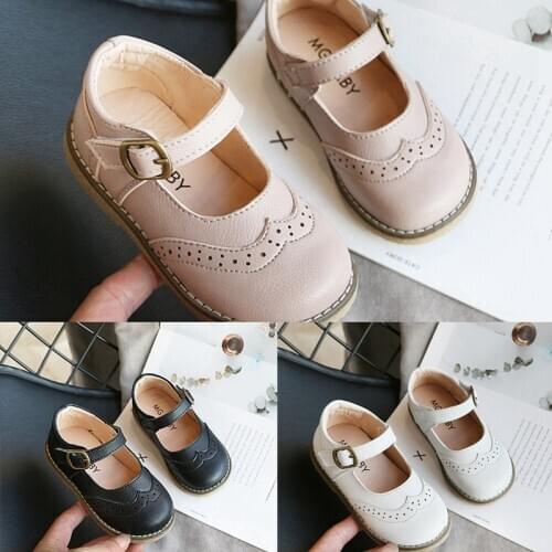 Baby Girls Shoes Children Casual Autumn Spring New Soft Bottom Non-Slip Princess Footwear New 111