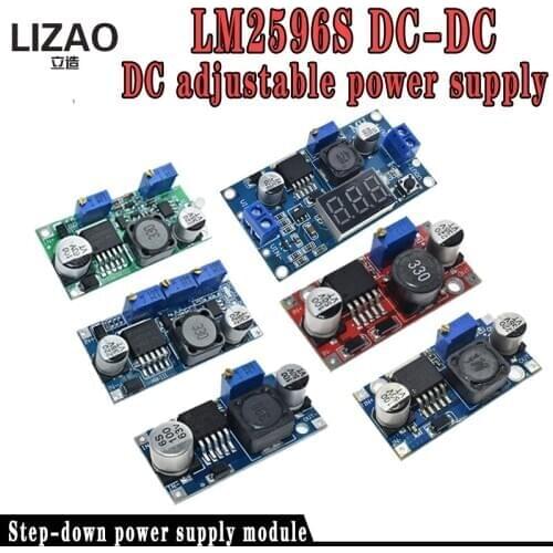 High Quality 3A Adjustable DC-DC LM2596 LM2596S input 4V-35V Output 1.23V-30V dc-dc Step-down Power Supply Regulator module