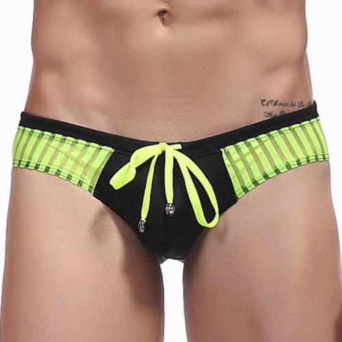 Sexy Solid Bikini Swimwear Men Swim Briefs Mens Swimsuit Swimming Suit Sunga Beach Surfing Wear Man Shorts