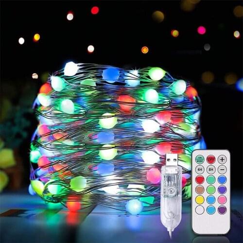 ZISIZ LED String Lights With Transparent Wire