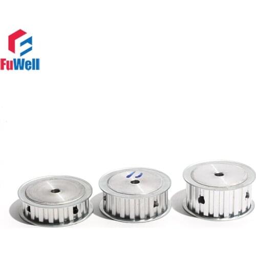 Timing Pulley L-15 16/21/27mm Belt Width Transmission Pulley L Type 15Teeth 8/10/12/15/20mm Bore Aluminum Alloy Toothed Pulley