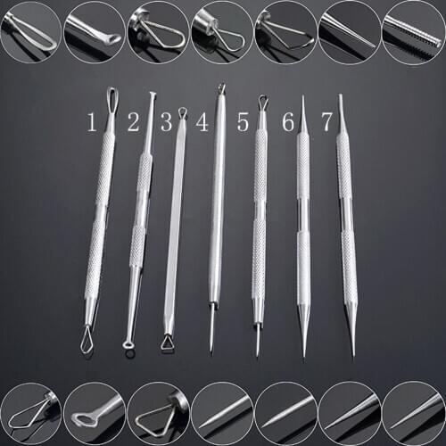 1PCS Blackhead Acne Needle Blemish Extractor Remover Stainless Needles Blackhead Remover Facial Skin Care Beauty Tools