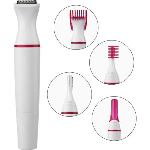 5 in 1 Women Hair Removal Electric Shaping Female Shaving Machine Mini Shaver Trimmer Razor for Eyebrow Underarm removal