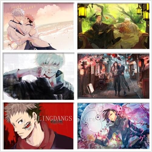 5d Diy Diamond Painting Itadori Yuji Jujutsu Kaisen Anime Cartoon Manga Diamond Mosaic Embroidery Cross Stitch Art Home Decor