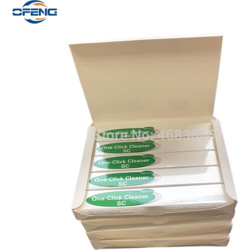 Free ship 10Pcs SC FC ST One Click Cleaner Fiber Optic Connector tool 2.5mm Universal Connector Fiber Optic Cleaning Pen