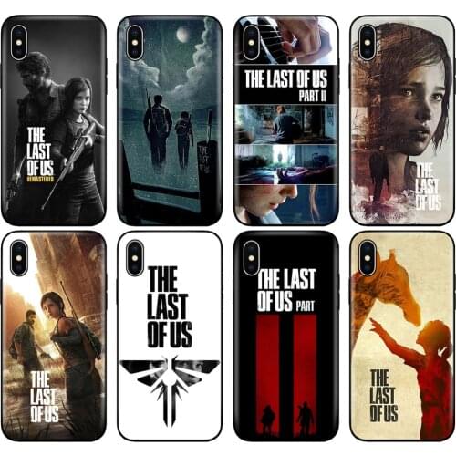 Black tpu case for iphone 5 5s se 6 6s 7 8 plus x 10 silicone cover for iphone XR XS 11 pro MAX case The Last Of Us game Video
