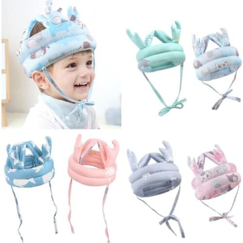 Baby Head Protector Hat Breathable Safety Helmet Anti-shock Head Protection