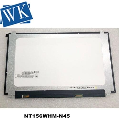 For BOE NT156WHM N45 V8.0 V8.1 V8.2 350MM fru 5D10M42874 NT156WHM N45 30Pin HD 1366X768 LCD Display Replacement
