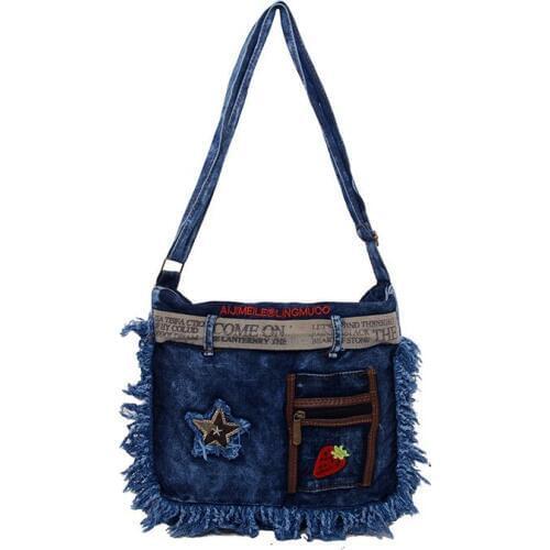 Denim Purses And Handbags Luxury Designer Shoulder Bag Wholesale Bags For Women 2020 New Luxury Handbags Fashion Crossbody Bag