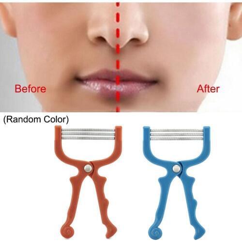Face Epilator Facial Hair Remover Tool Face Beauty Spring Threading Clip 789