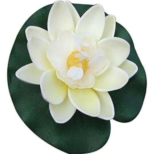 1Pc Simulation Lotus Flower Mini Artificial Pond DIY Home Fish Tank Pond Garden Decoration Supplies Accessories Products