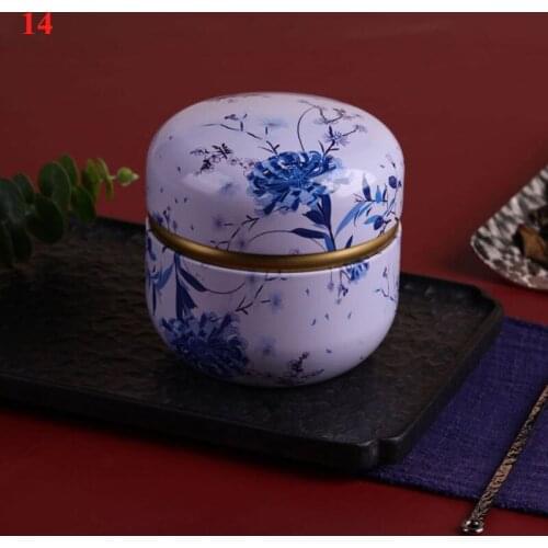 Tea Containers Candle Cans Candy Snacks Small Round Cans Mini Portable Tin Cans Packaging Tea Cans Packaging Cans Jewelry Boxes